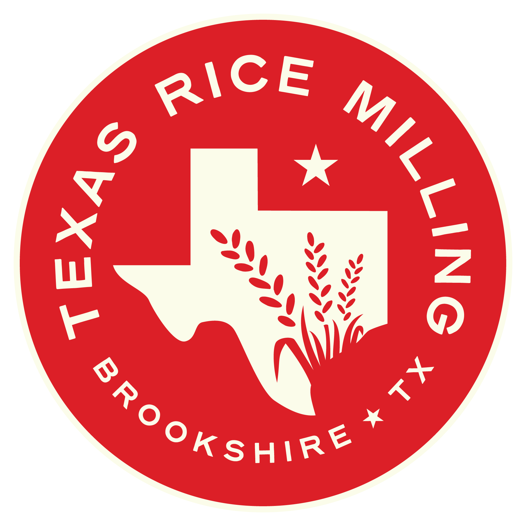 Texas Rice milling logo