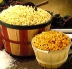 basket of popcorn