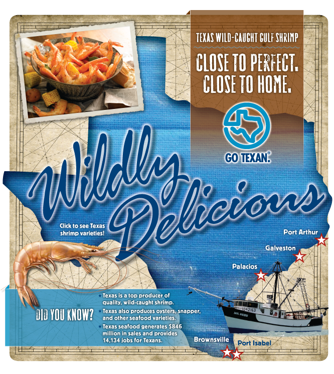 Texas Wild-Caught Gulf Shrimp - Close to Perfect. Close to Home.